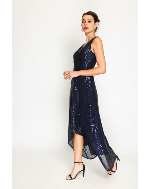 Robe Estella bleu nuit