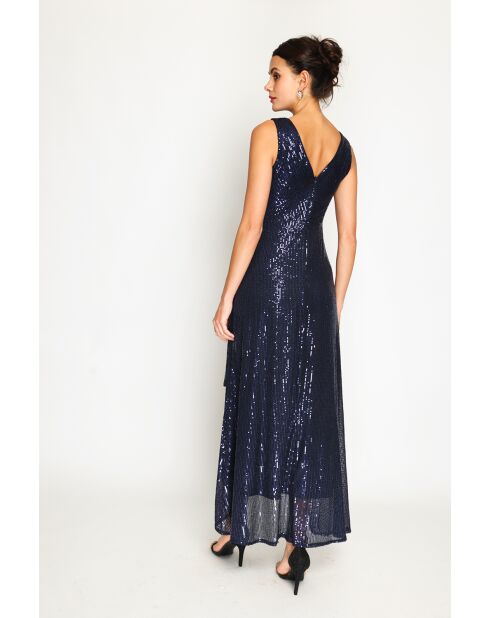 Robe Estella bleu nuit