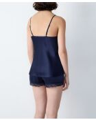 Camisola azul lechoso