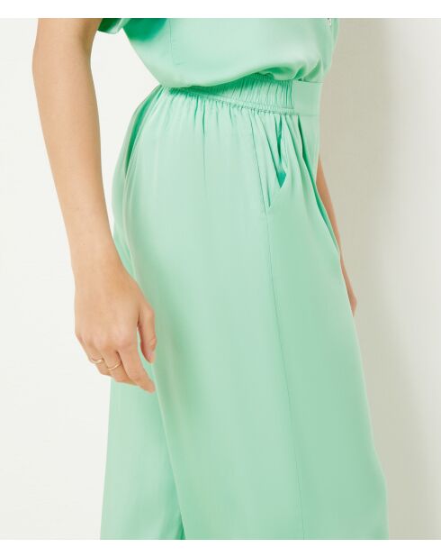 Pantalon Tizia vert nil