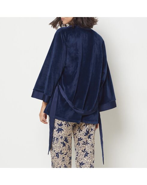 Lisandra marine driedelige pyjama