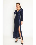 Robe Peneloppe bleu nuit