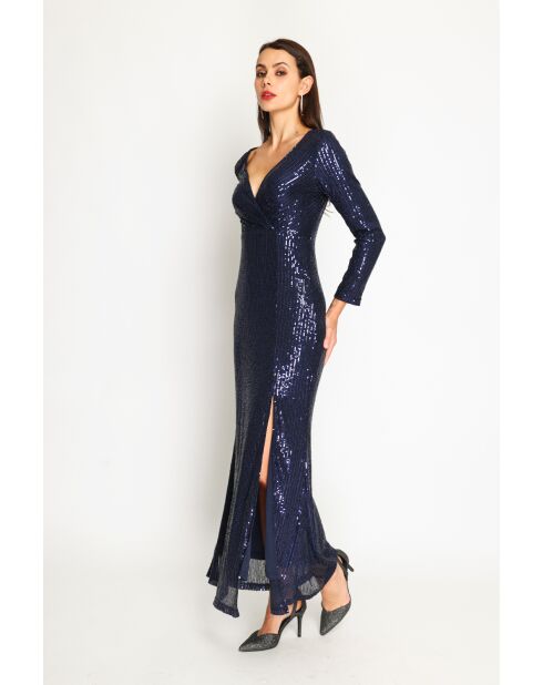 Robe Peneloppe bleu nuit