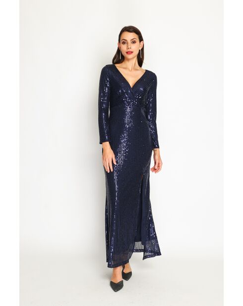 Robe Peneloppe bleu nuit