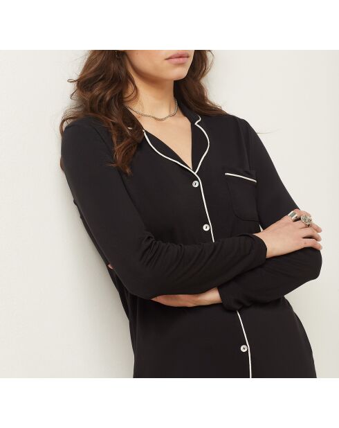 Jaelle schwarzes Hemd