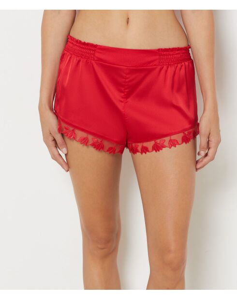 Rode korte broek van Tendresse