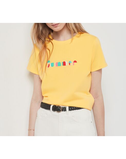 Bayoma sonnengelbes T-Shirt