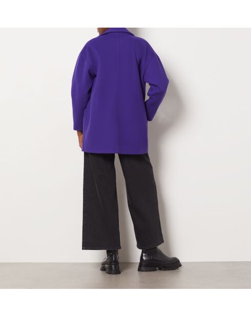 Manteau Angus violet
