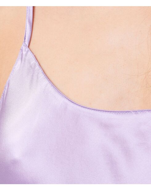 Camisola morada nacarada