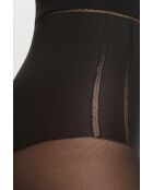 15D Triple Action schwarze Strumpfhose