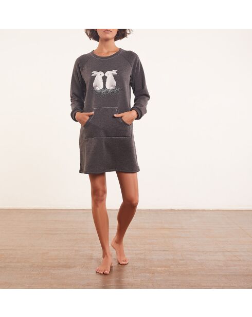 Camisón Big T Syna antracita