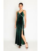 Robe Francesca vert amazone