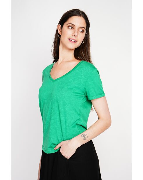T-shirt Grace emeraude