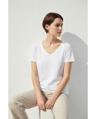 T-shirt Lily blanc