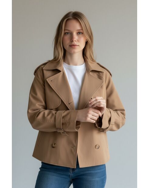 Trench Nora camel