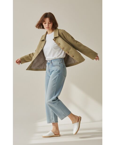 Trench Zatra kaki clair