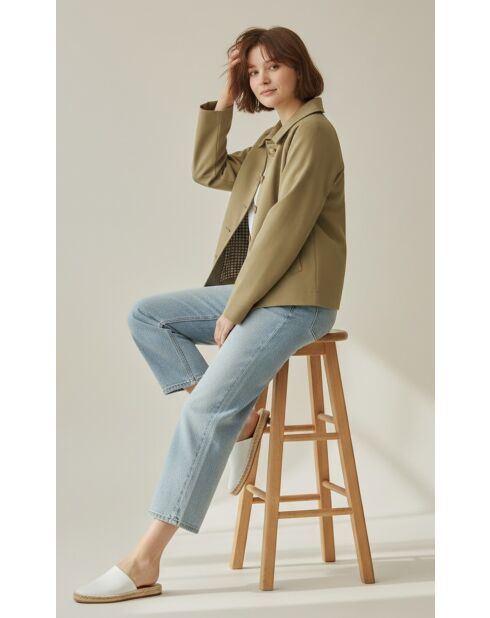 Trench Zatra kaki clair