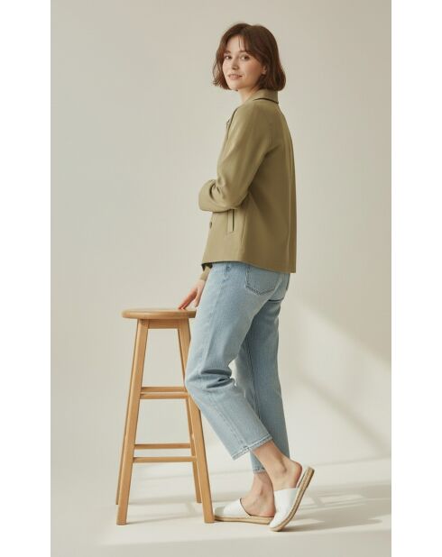 Trench Zatra kaki clair