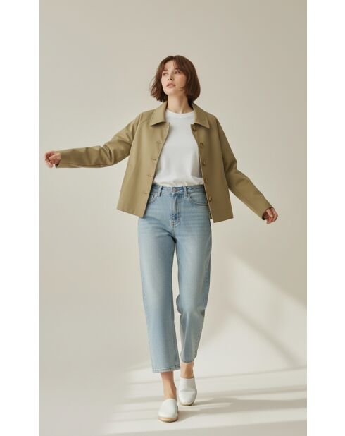 Trench Zatra kaki clair