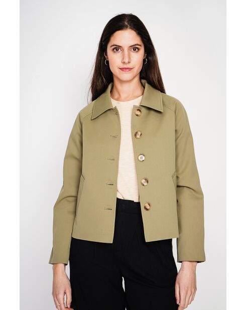 Trench Zatra kaki clair