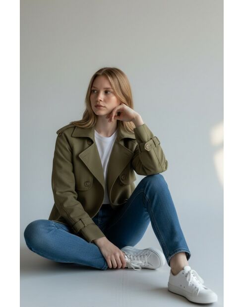Trench Vera kaki clair