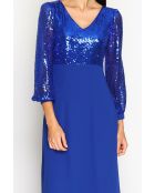 Robe Eleanor bleu nuit