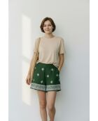 Bermudes Nina kaki clair