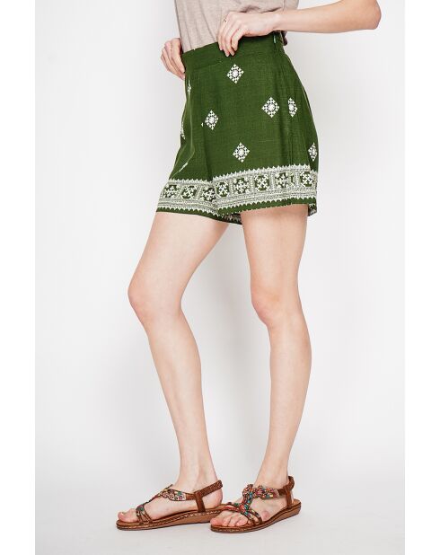 Bermudes Nina kaki clair