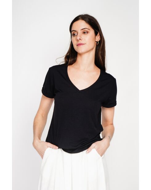 T-shirt Heidi noir