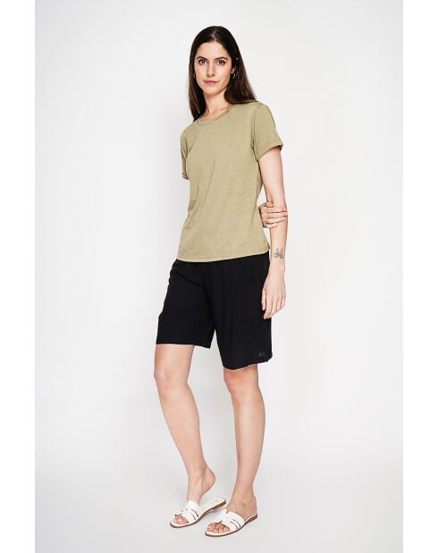 T-shirt Peggy kaki clair