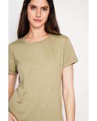 T-shirt Peggy kaki clair