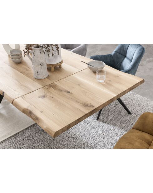 Rallonge Table hudson en chêne massif huilé naturelle - 90x4x40 cm