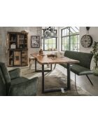 Table acacia massif naturelle - 170x80x76 cm