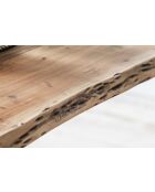 Mesa de acacia maciza natural - 180x77x90 cm