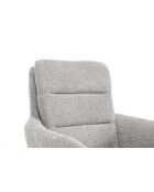 Lot de 2 fauteuils Taragona gris clair - 63x88x44 cm