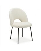 Set van 2 stoelen Alex beige nature - 49x83x53 cm