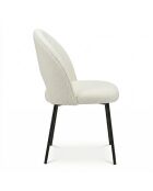 Set van 2 stoelen Alex beige nature - 49x83x53 cm