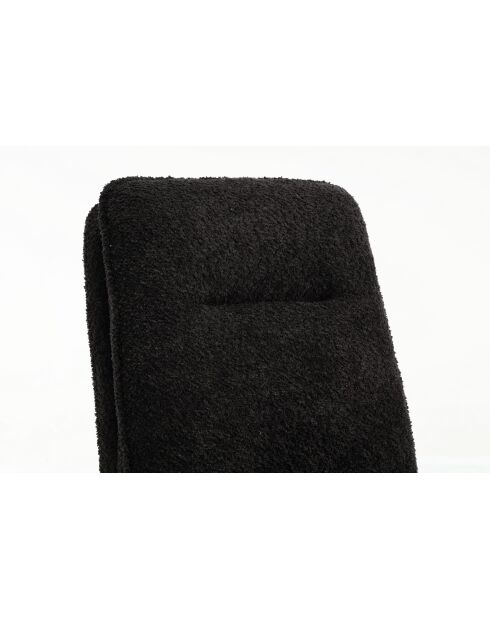 Lot de 2 chaises Valencia gris noir foncé - 51x92x68 cm