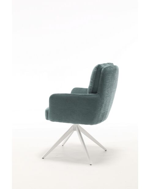 Lot de 2 fauteuils Saint Tropez verts - 60x92x67 cm