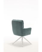 Lot de 2 fauteuils Saint Tropez verts - 60x92x67 cm