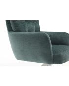 Lot de 2 fauteuils Saint Tropez verts - 60x92x67 cm
