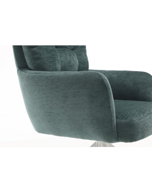 Lot de 2 fauteuils Saint Tropez verts - 60x92x67 cm