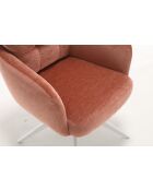 Lot de 2 fauteuils Saint Tropez rouille - 60x92x67 cm