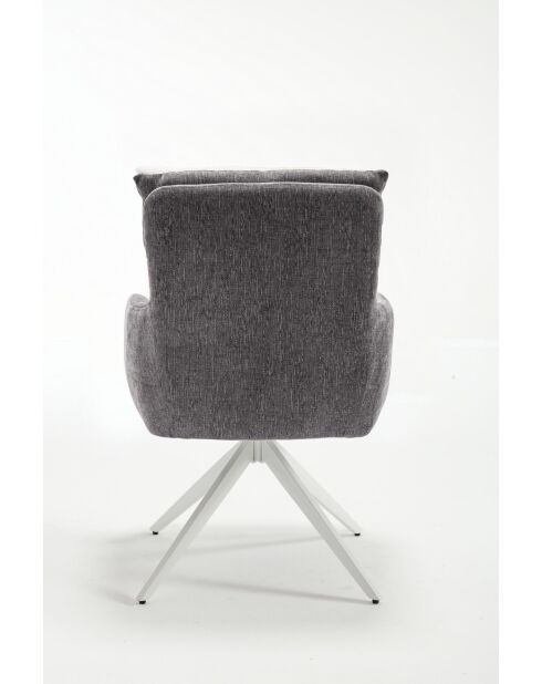 Lot de 2 fauteuils Monaco b gris clair - 59x92x68 cm