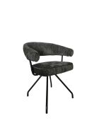 Sedia Ibiza grigio scuro - 58x48x45 cm