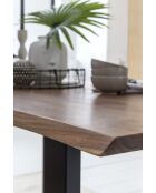 Mesa de acacia maciza natural - 200x77x100 cm