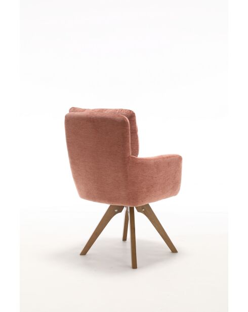 Lot de 2 fauteuils Saint Tropez rouille - 60x92x67 cm