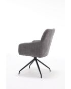 Lot de 2 fauteuils New lars gris clair - 61x90x66 cm
