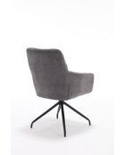 Lot de 2 fauteuils New lars gris clair - 61x90x66 cm