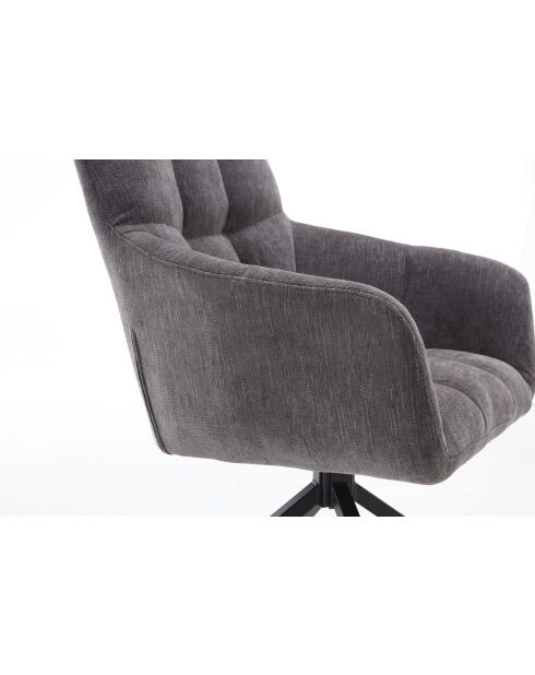 Lot de 2 fauteuils New lars gris clair - 61x90x66 cm